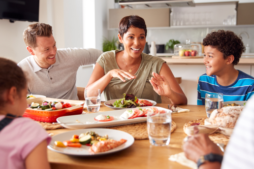 Family Dinner Conversation Starters for School Nights